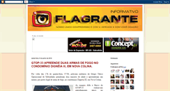 Desktop Screenshot of informativoflagrante.com